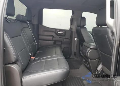 2021 Chevrolet Silverado K1500 Custom из США, поврежденный, VIN 1GCUYBEF6MZ349748